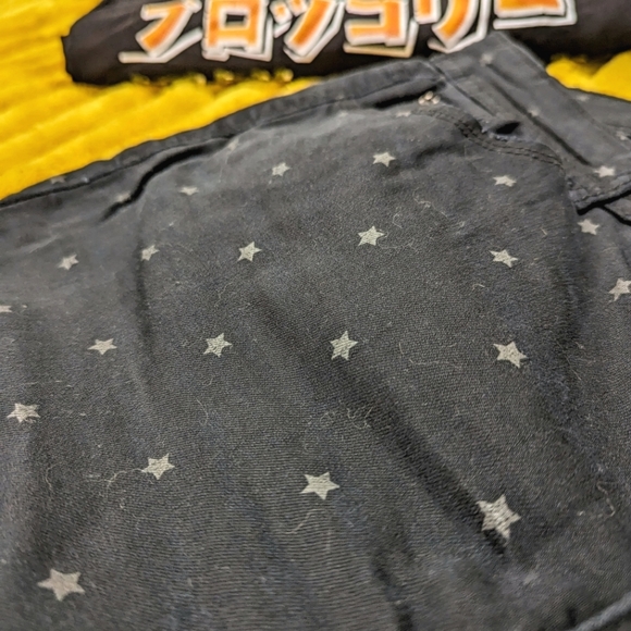 Size 20 Star Print Stretch Denim - Love & Legend - Picture 3 of 6